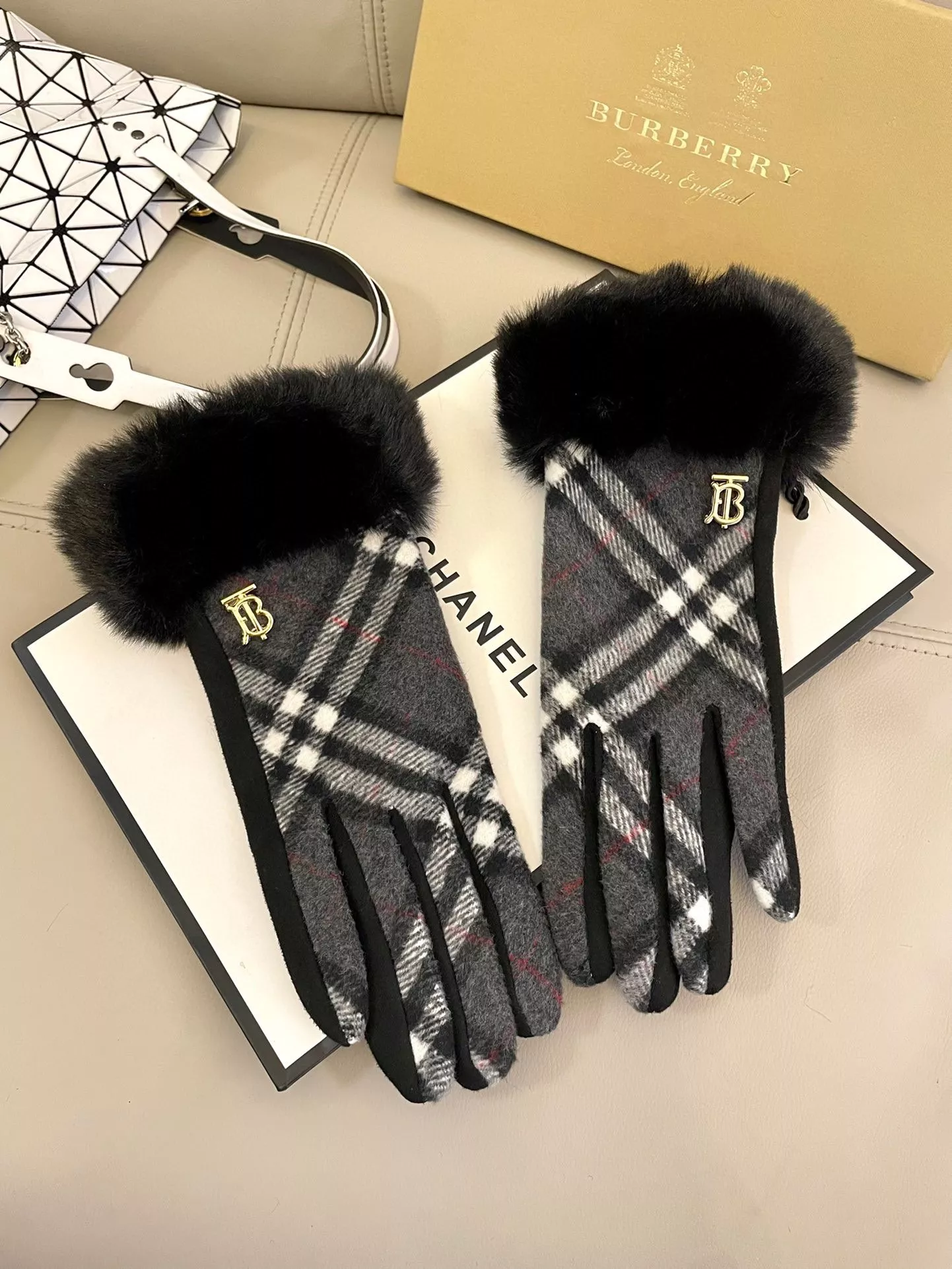 burberry gants s_127a7452